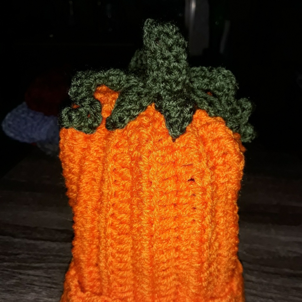 Crochet baby beanie